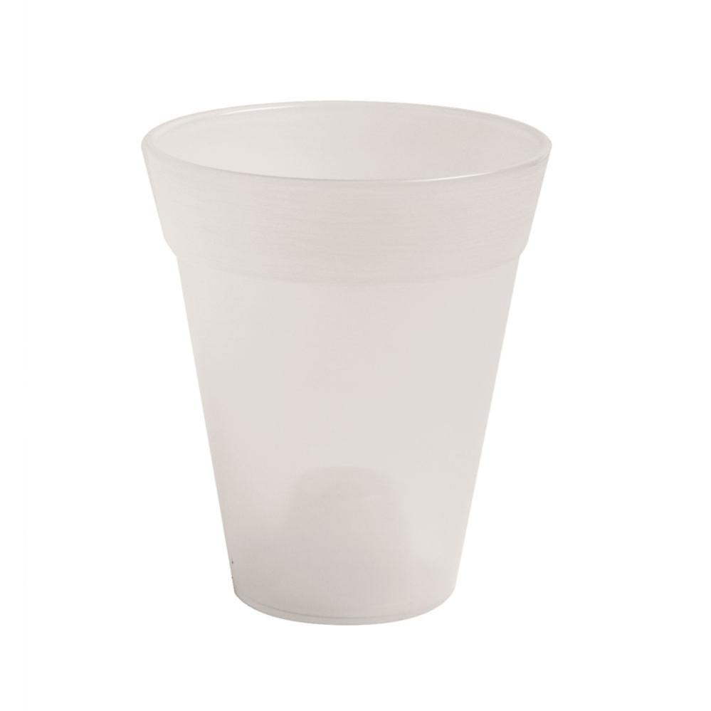 Vaso orchidea COUBI ORCHID viola trasp.13cm - HK Green