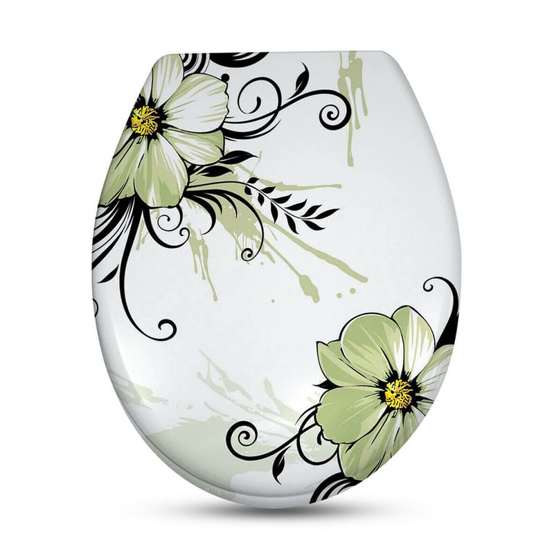 Abattant WC Toilette Frein de Chute 45 5 x 38 x 5 cm Imprim