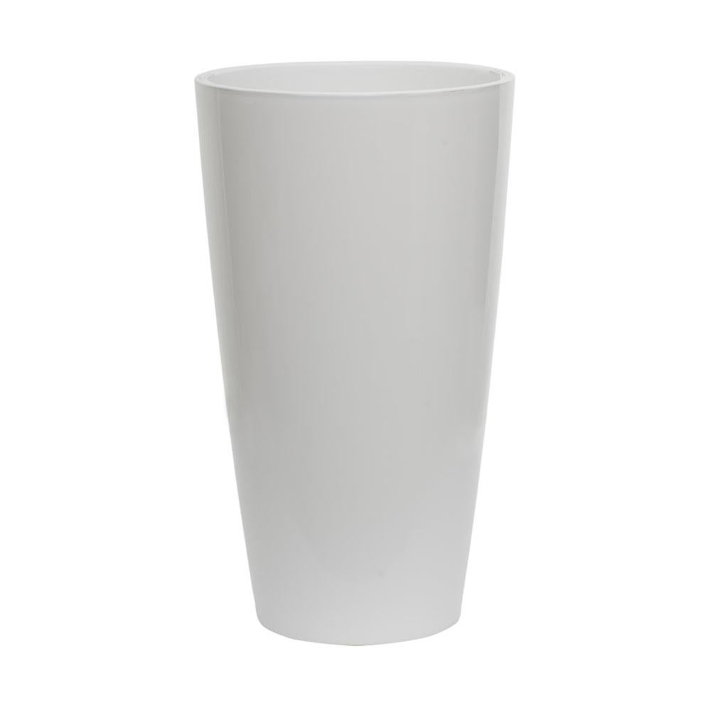 Vaso Quadro LS 21 Argento Metallizzato Con Auto-irrigazione – Design Puro Per Piante Da Interno - 3