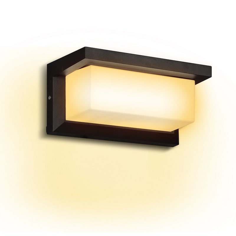 Lampada a parete a LED 18 W LAMPAGNO LED LAMPARE LAFE MOLTO SENSORE  LAMPAGNO MOLTO MOLTO IP65 OUTTER CON TERRAZIONI DI MOVIMENTO CALDO BIANCO