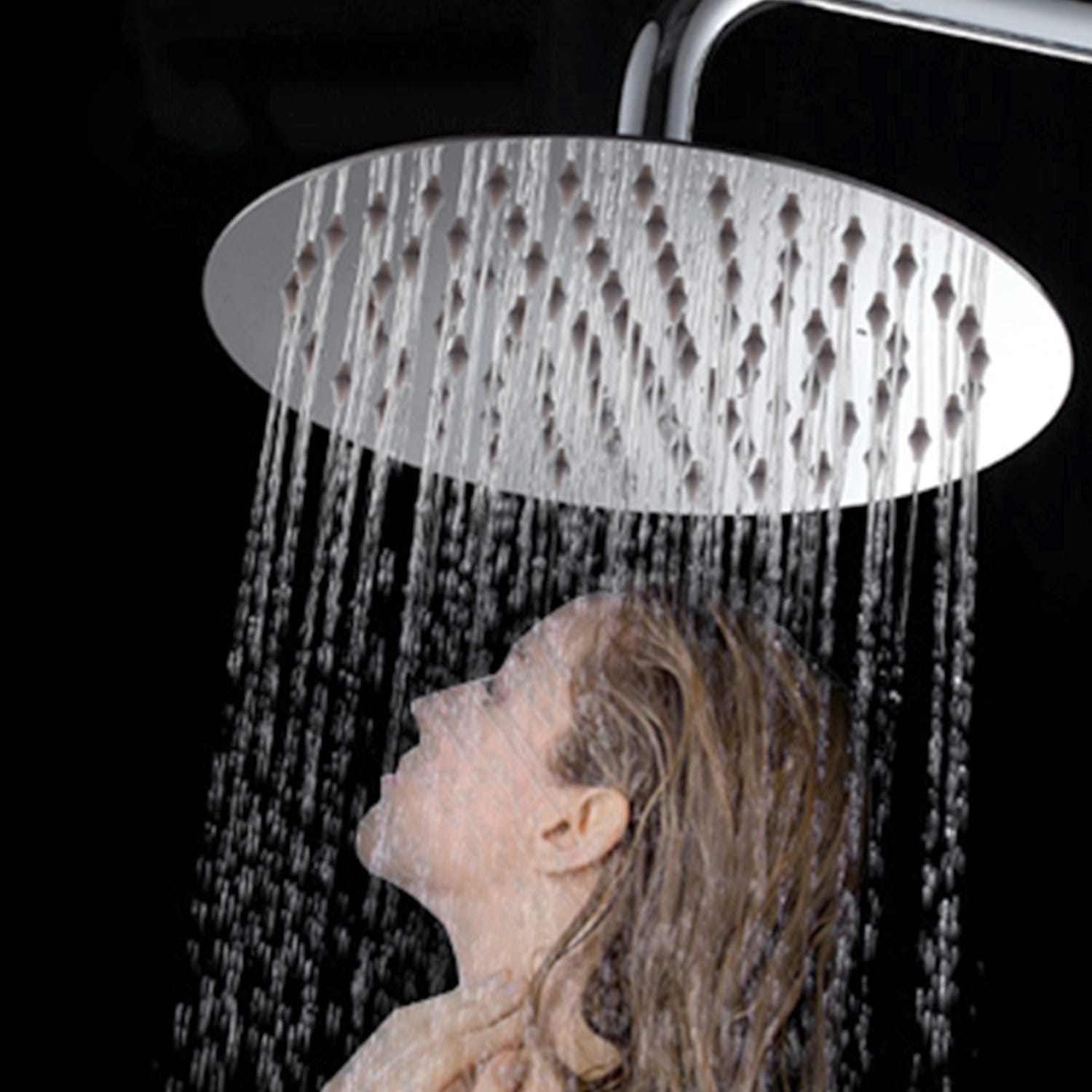 poire de douche pluie à LED - Ø 20cm