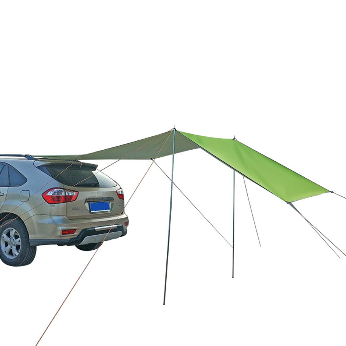 Auvent de voiture imperméable pour camping, extérieur, voiture, tente  latérale, tente de camping, auvent latéral de voiture (taille : 2 x 2,5 m)