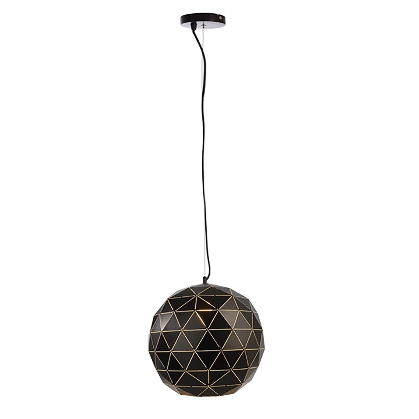 Fontana Arte - Lampada a Sospensione Globo Di Luce Grande cromo - | Design Concept Store
