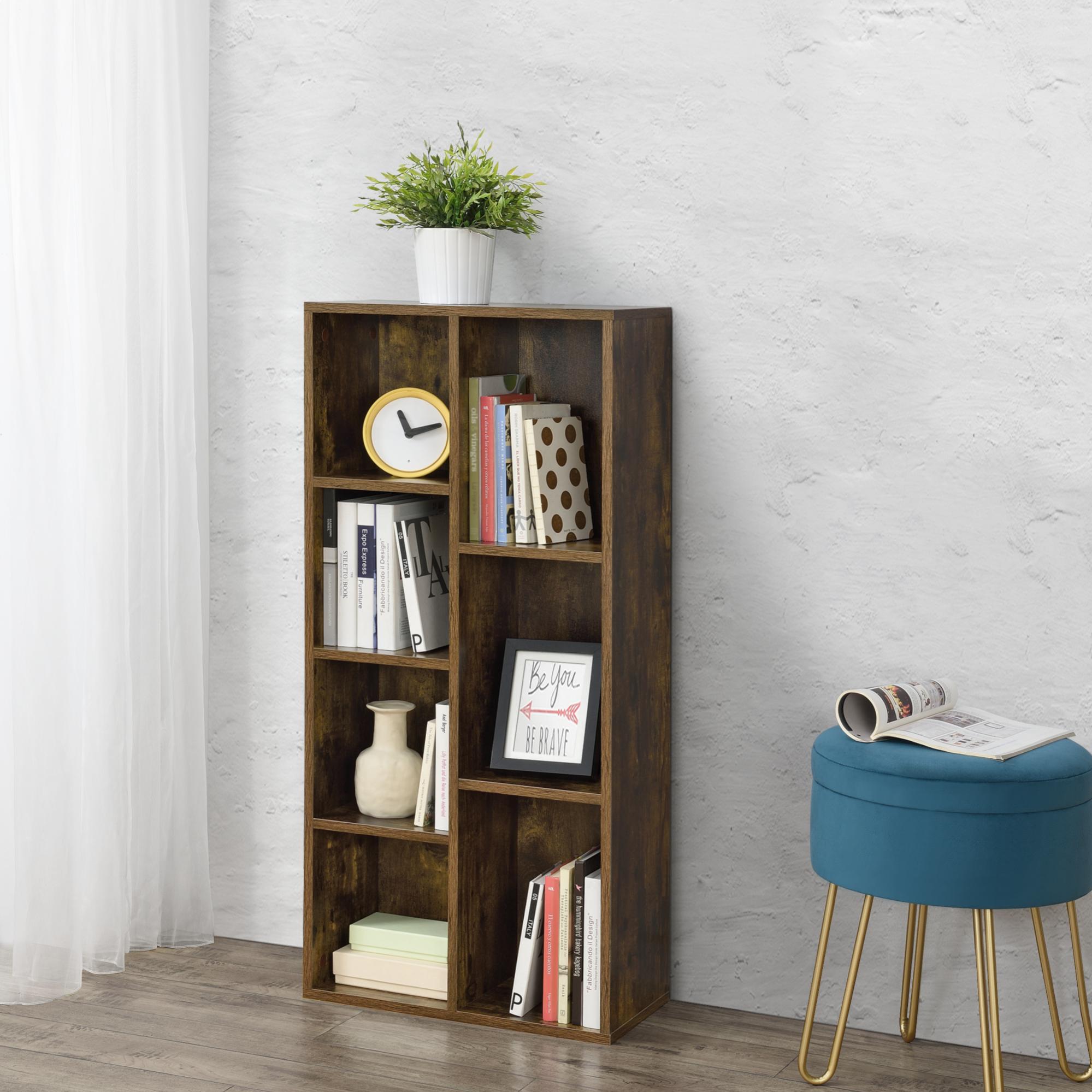 Scaffale In Vetro VASAGLE A 6 Ripiani: Elegante, Robusto, Facile Da Montare, Perfetto Per Soggiorno, Bagno O Ufficio, Colore Dorato