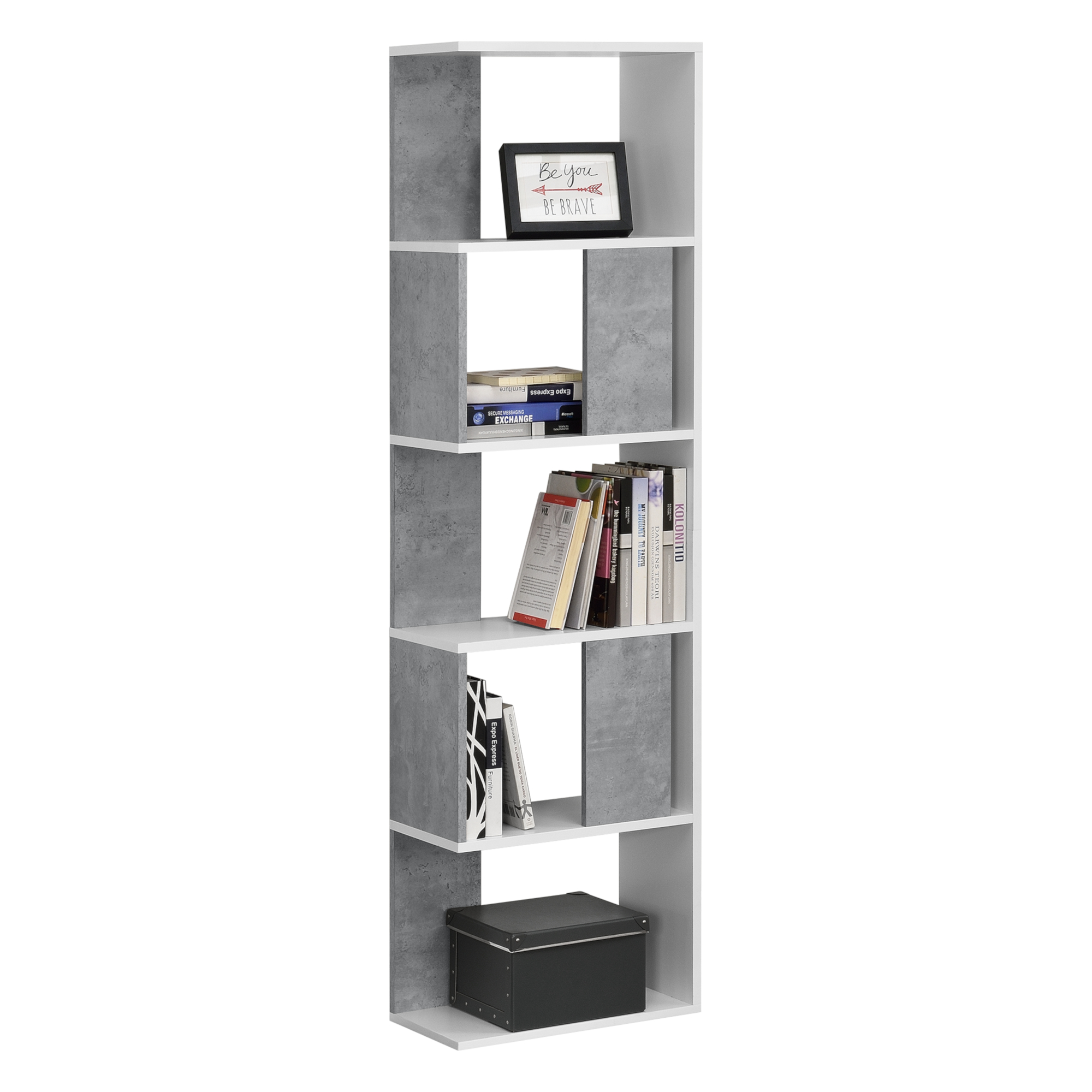 Boekenkast schap Aneby 159x80x23,5 cm - 3 varianten