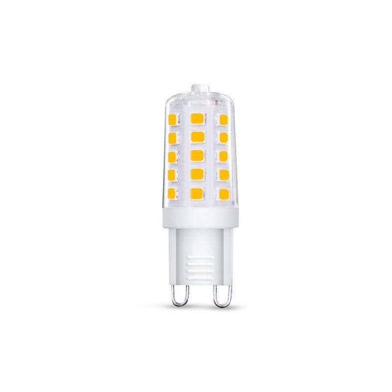 12 ampoules LED G9 - 3 W - 320 lm - Blanc chaud, LED SMD