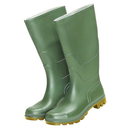 Bottes hautes vertes en caoutchouc T 46