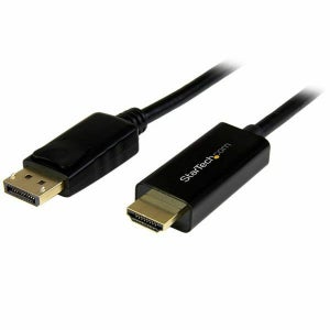 Adaptateur DisplayPort vers HDMI Digitus AK-340400-001-S Noir