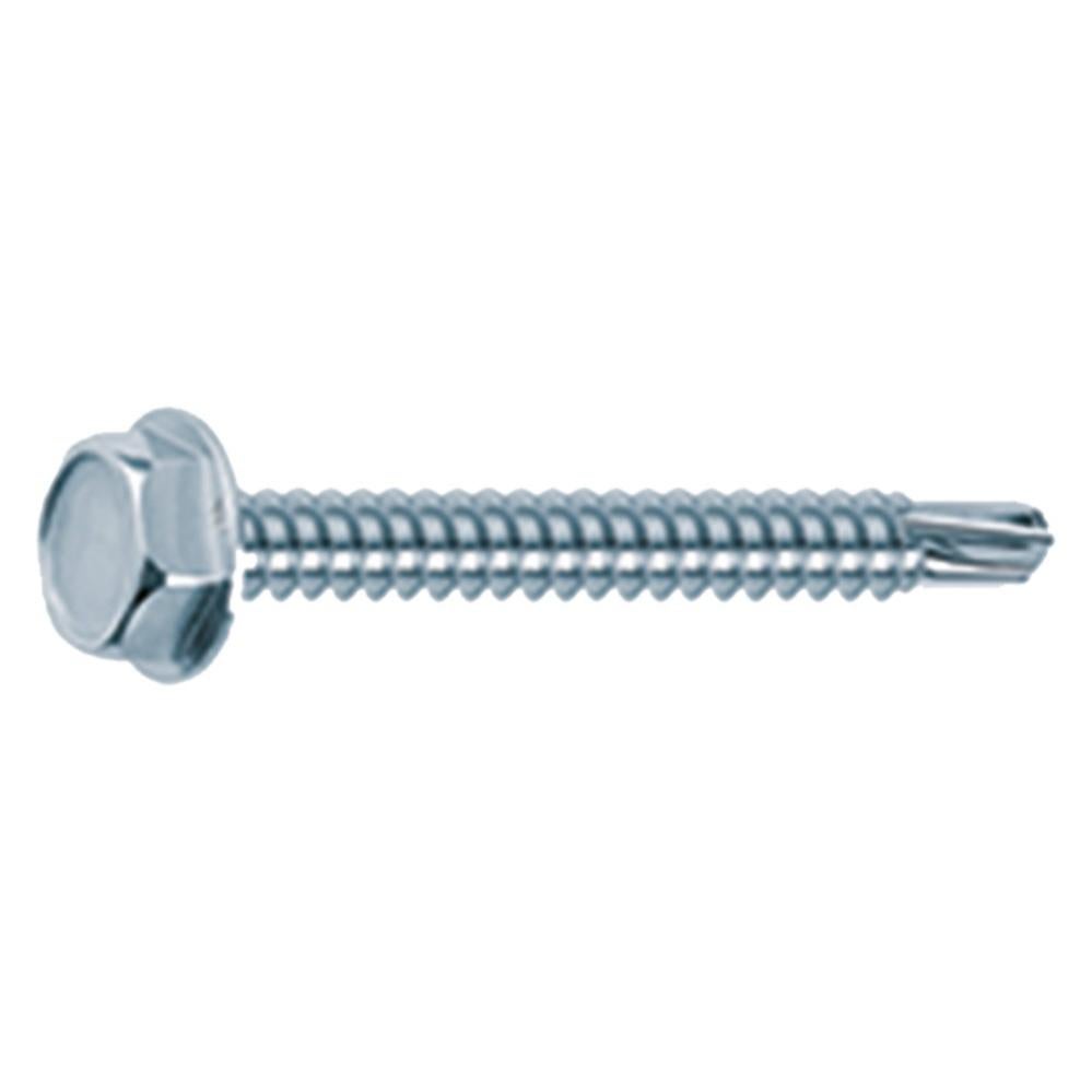 10 Viti A Testa Esagonale M10 X 75 Mm – Acciaio Inox 304, Filettatura Parziale, Con Rondelle E Punta Trapano