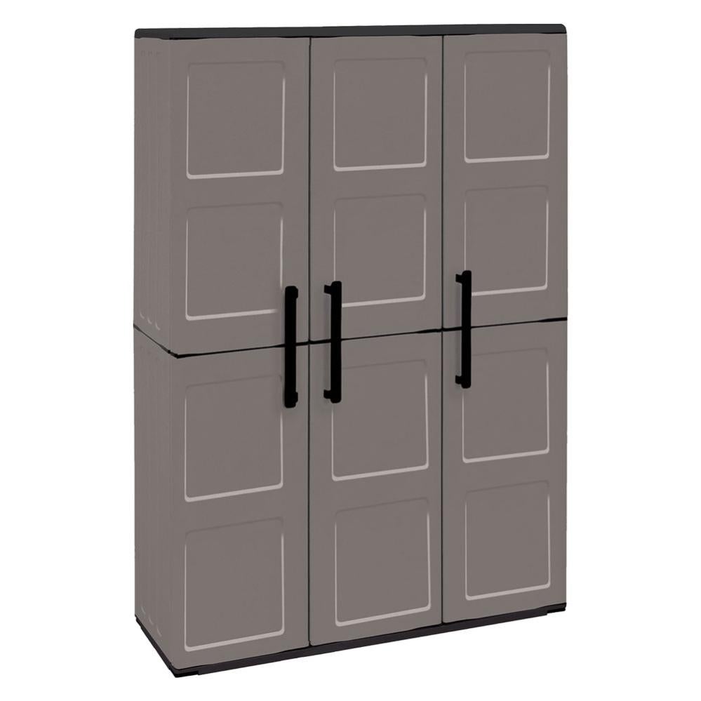 Armadio Mezza Altezza Art Plast Eco - In Polipropilene, Grigio, 1020x370x840 Mm, Per Ottimizzare Spazi - Foto 11