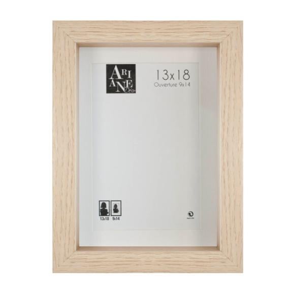 Cadre vitrine chêne 13x18cm Leroy Merlin