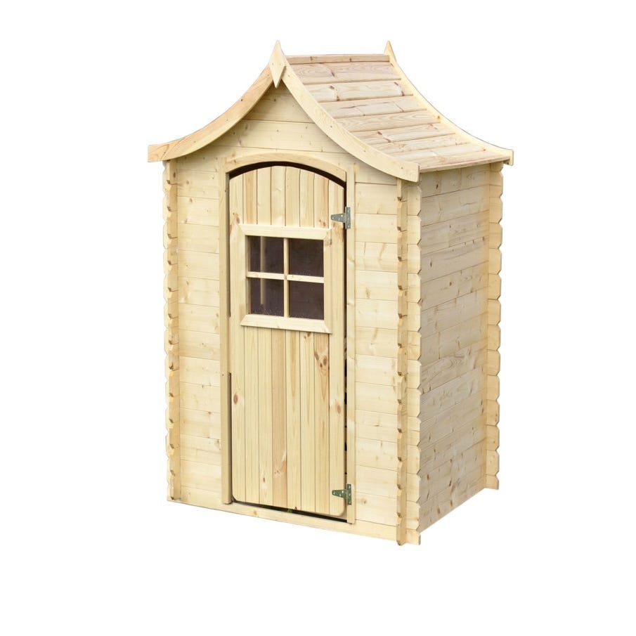 Cabane enfant exterieur 1m2 - maisonnette en bois pour enfants