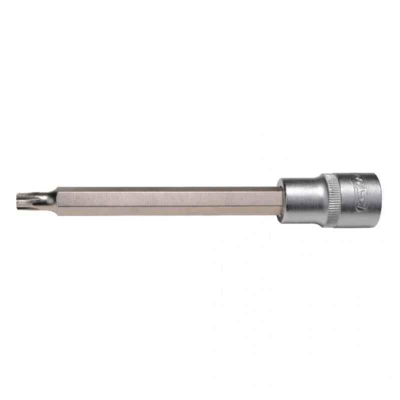 Attacco 1/2 Din 3120 Bussola Per Viti Torx KS Tools 911.1367 - 1/2 T50, Cromo-vanadio, Attacco Quadro Bussola T50 1/2 - 5