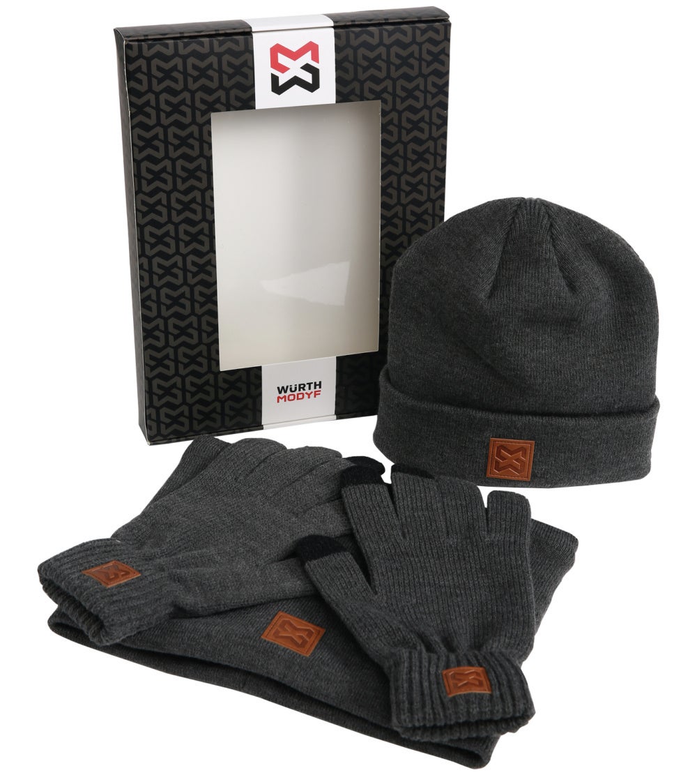 Kit hiver bonnet, gants, tour de cou et sac à outils BOSCH PROMO
