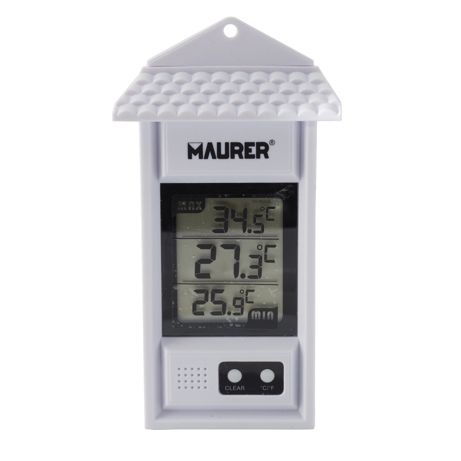 Termometro Da Parete In Pvc Digitale Min-Max Maurer