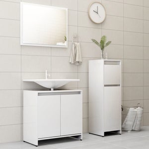 Acquistare lo specchio da bagno Vicco in bianco