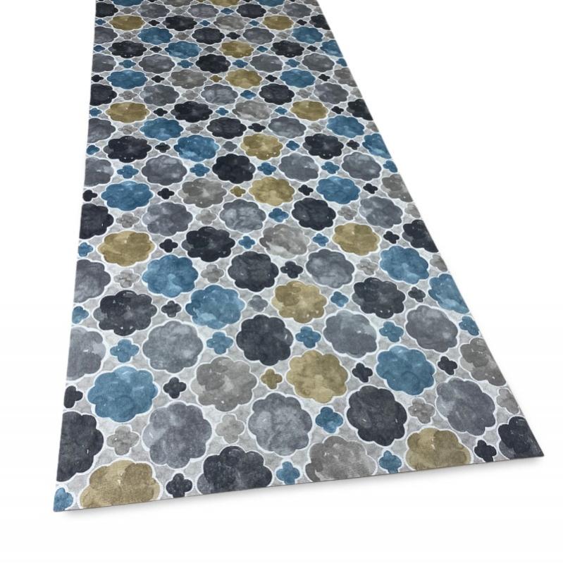 Tata Home Passatoia Da Cucina Runner In Poliestere E PVC, Antiscivolo, Stampa Digitale Salento, 52x140 Cm, Made In Italy, Tagliabile - 5