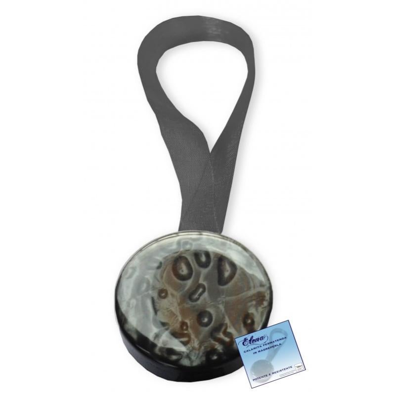 Fermatende decorativi per tende, confezione da 2 ganci in metallo, per decorazioni domestiche, facile installazione con viti incluse