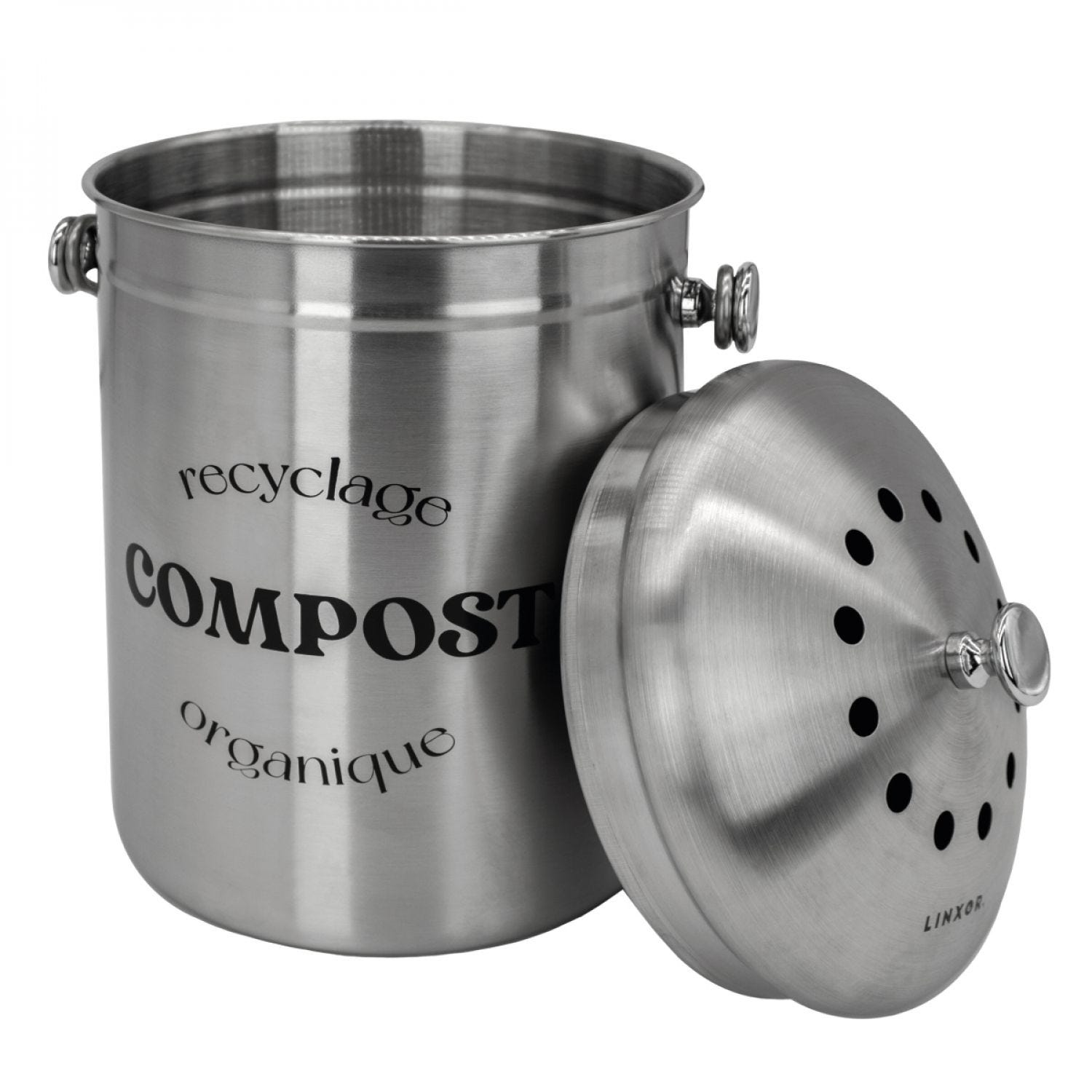 Poubelle Compost De Cuisine Accrochable 5l Anthracite à Prix Carrefour
