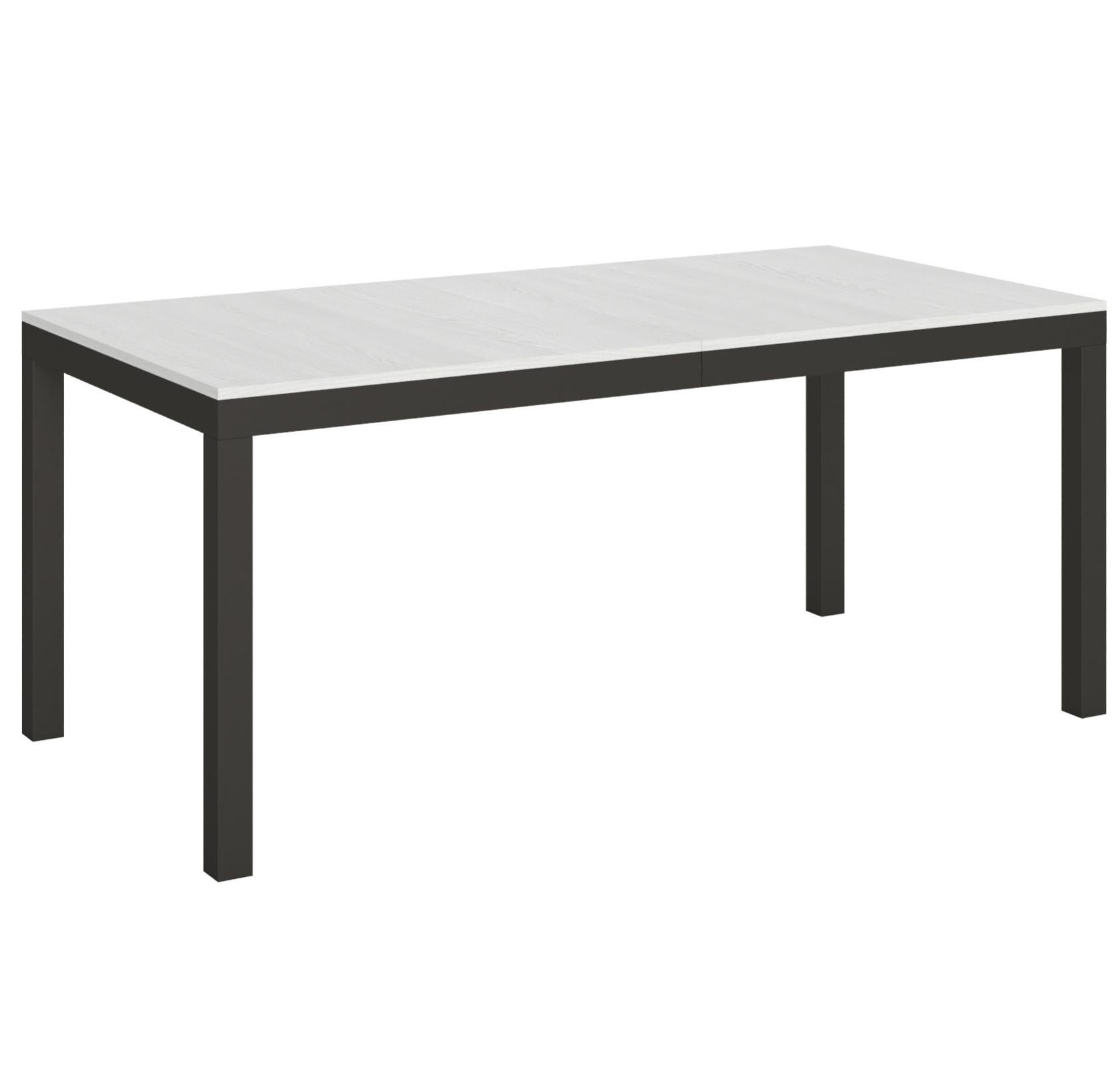 Tavolo Allungabile 180/284x90x77 cm Paxon Premium Bianco Frassino