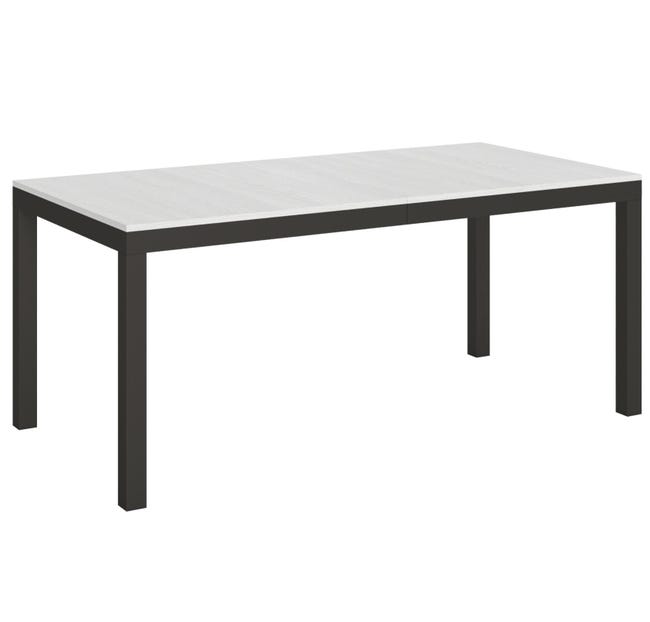 Tavolo Allungabile 180/284x90x77 cm Paxon Premium Bianco Frassino Tavolo Allungabile 180/284x90x77 cm Paxon Premium Bianco Frassino