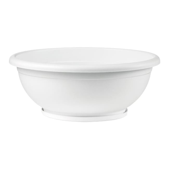 CIOTOLA DA 60 CM NAXOS CON SOTTOVASO VASO BASSO PER PIANTE VARI COLORI CIOTOLA DA 60 CM NAXOS CON SOTTOVASO VASO BASSO PER PIANTE VARI COLORI