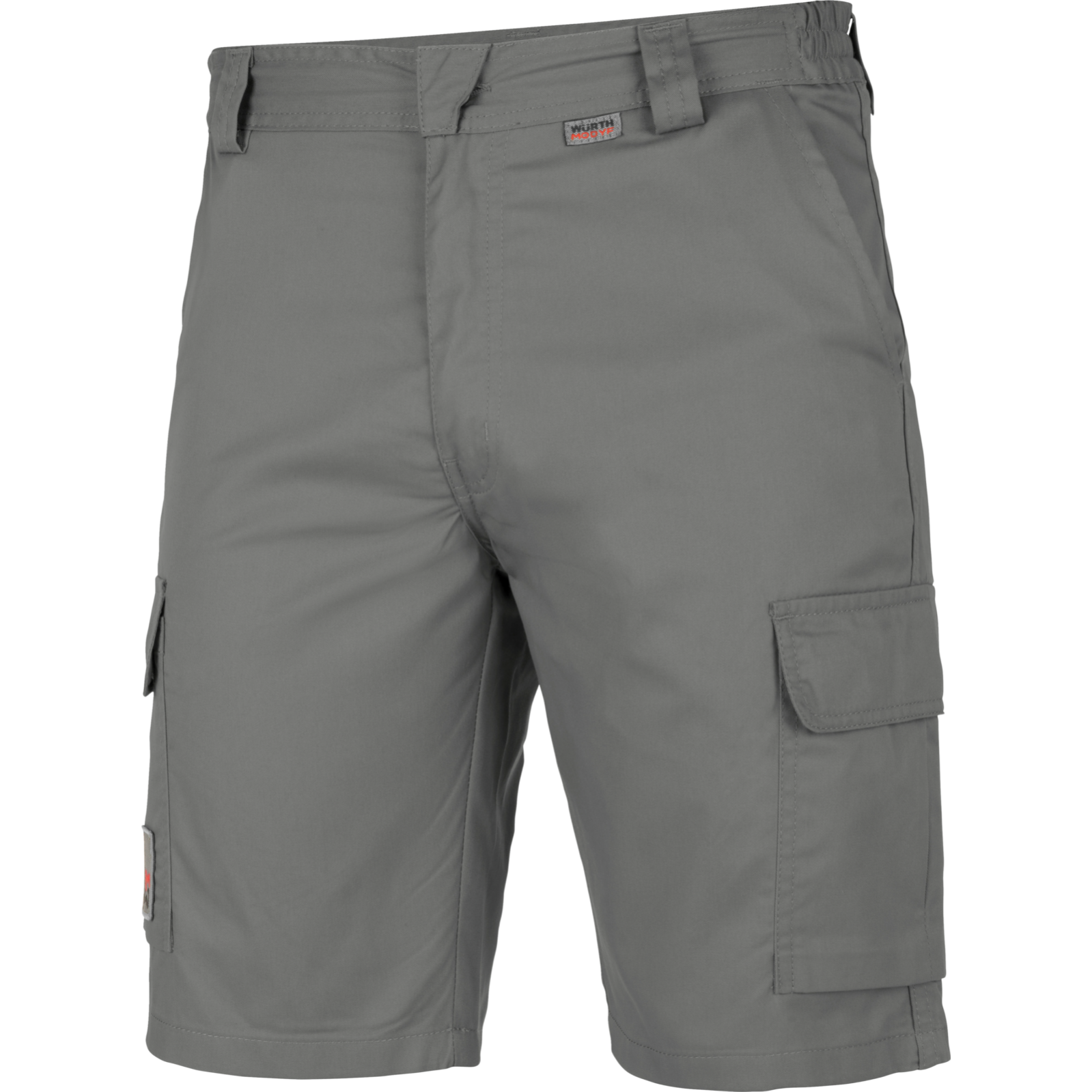 Bermuda De Travail WÜRTH MODYF Cetus - Anthracite/Gris - 65% Polyester/35% Coton - Taille Élastiquée