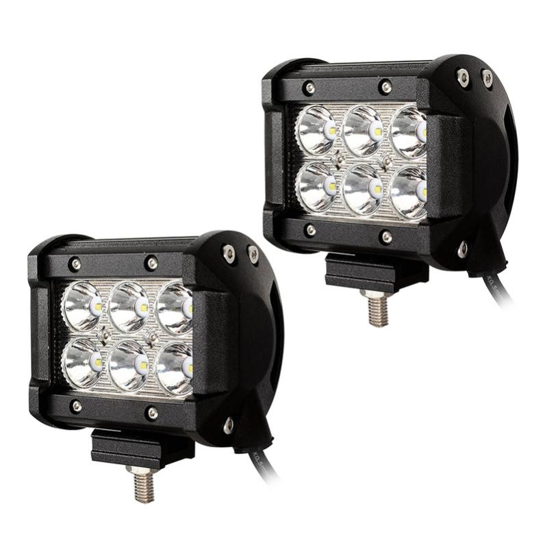 Fari Da Lavoro LED Denotip, 12-24V, IP67, 30°, Luce Diurna 5600-6400K, Per Off-road E Mezzi