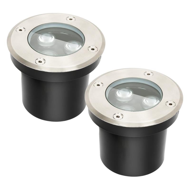 INTEC LIGHT Town faretto da soffitto rotondo per lampadine GU10 LED