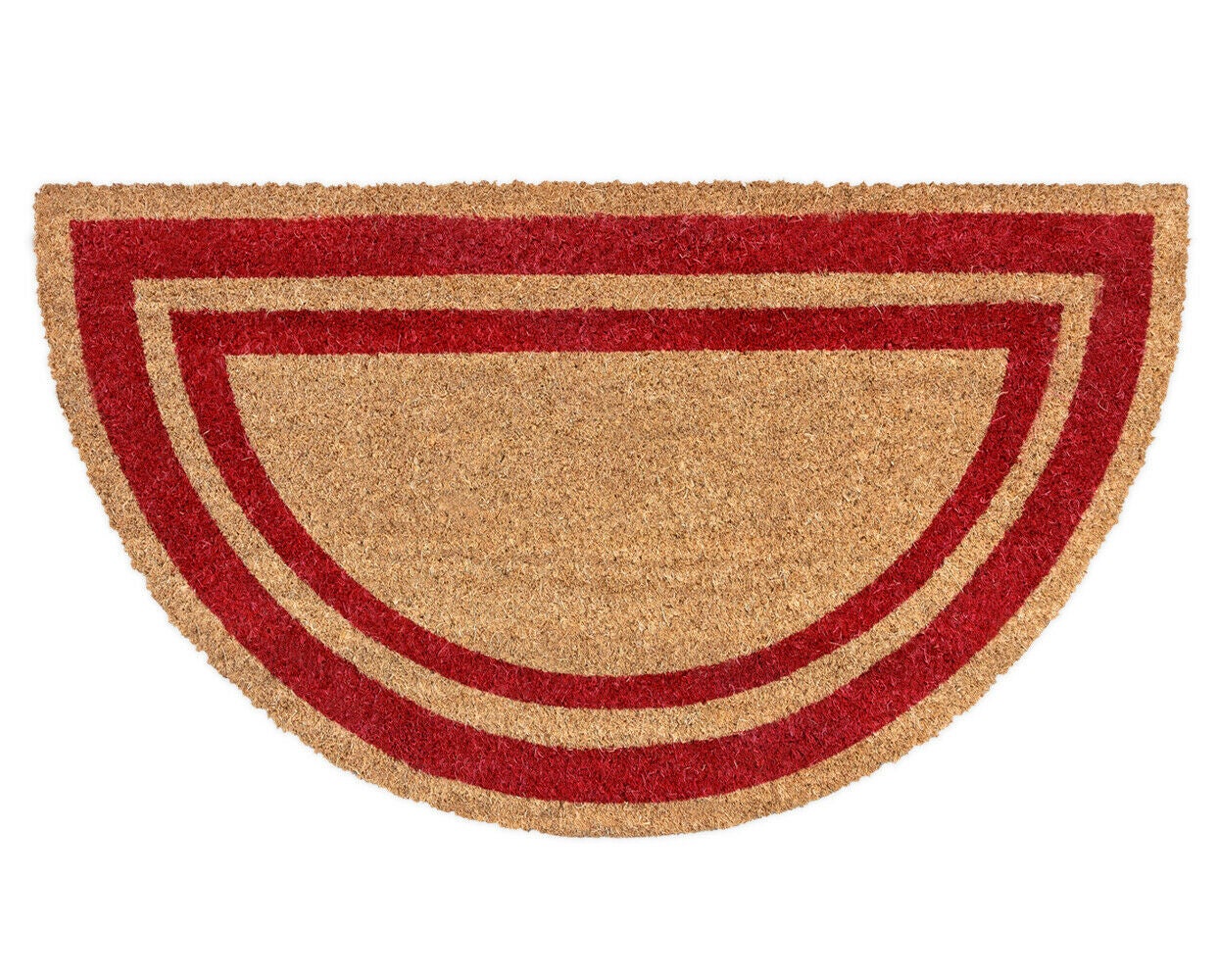 Zerbino cocco rosso bordeaux varie misure antiscivolo tappeto raschia fango 