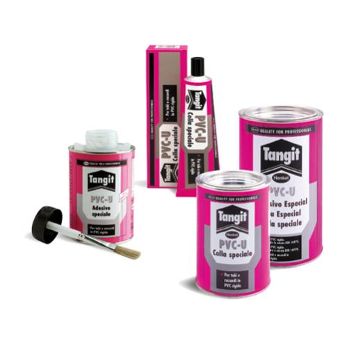 Adesivo Colla TANGIT Per PVC-U Con Pennello Tubi In Plastica HENKEL 250gr