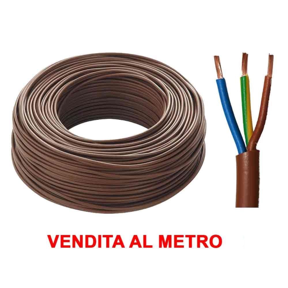 Cavo elettrico marrone FS18 3 x 2,5 mm² 100 m ELECTRALINE vendita al metro