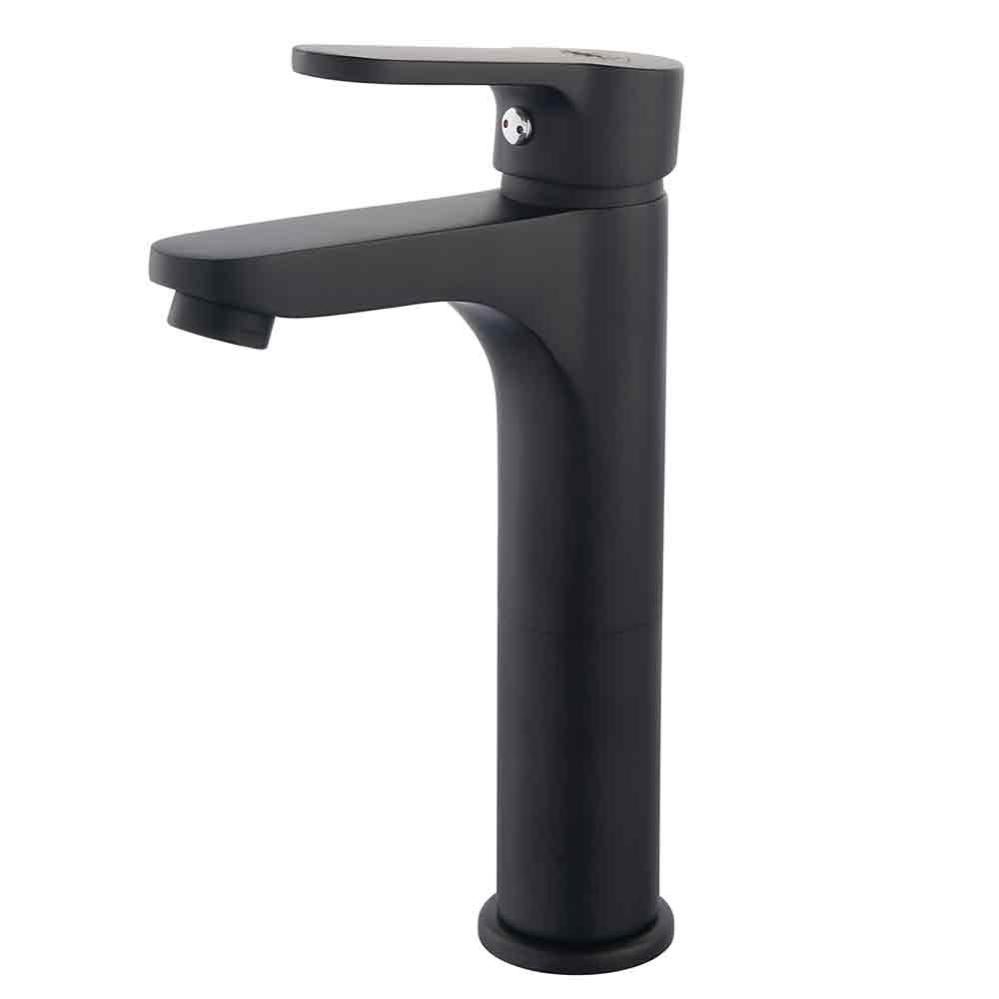 Rubinetteria monocomando serie Mamoli Feel Nero Opaco