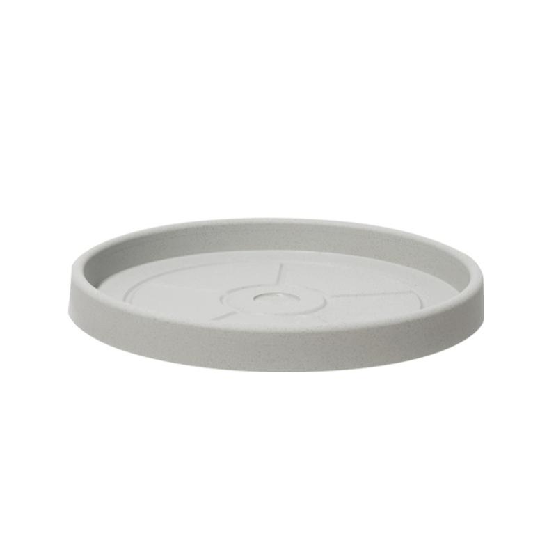 Sottovaso Teraplast In Vetro Trasparente – 2 Pezzi, Diametro 20 Cm, Adatto Al Microonde