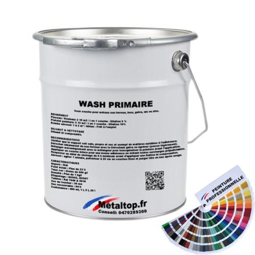 Wash Primaire Metaltop Gris fenêtre RAL 7040 Pot 25L Leroy Merlin