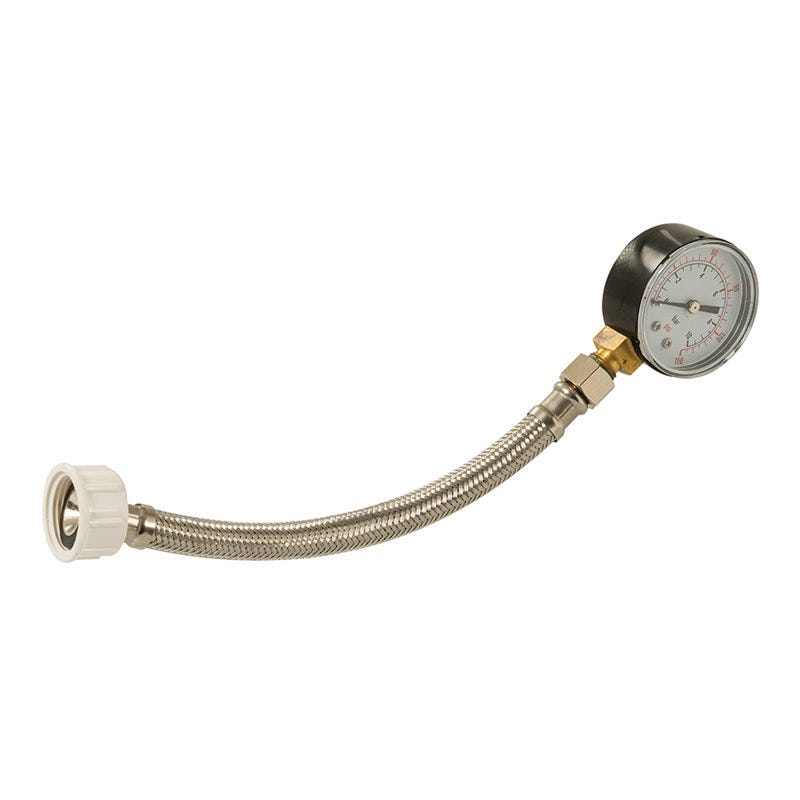 Manomètre de contrôle de pression d'eau 3/4” BSP - 0 - 11 bar