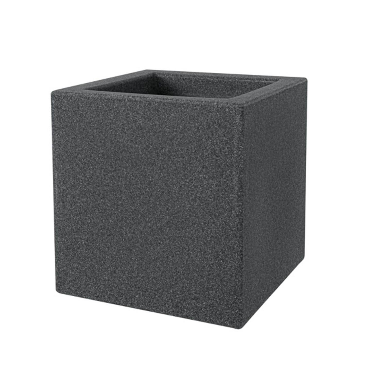 Vaso Terra Quadrato Grigio 40x40 BAMA