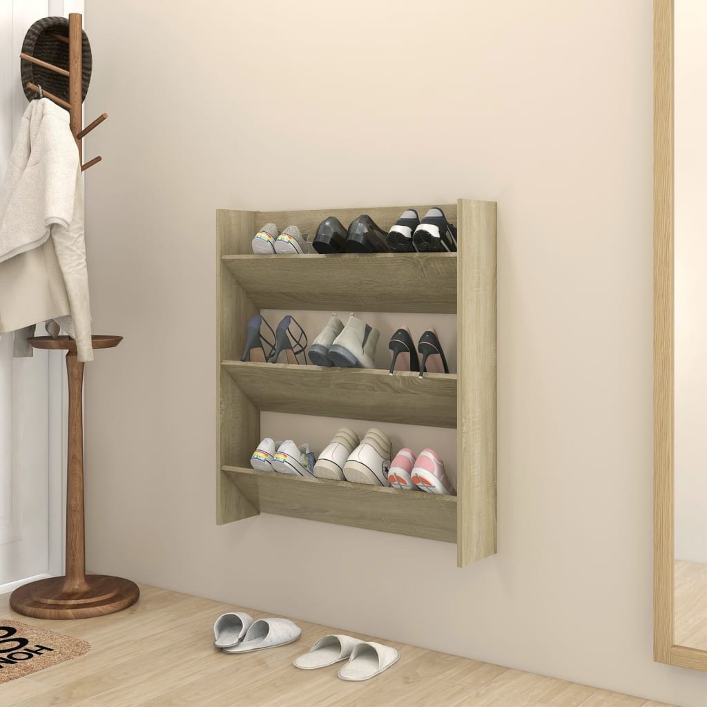 vidaXL Scarpiera a Muro Grigio Cemento100x35x38cm in Legno Multistrato -  vidaXL - Idee regalo