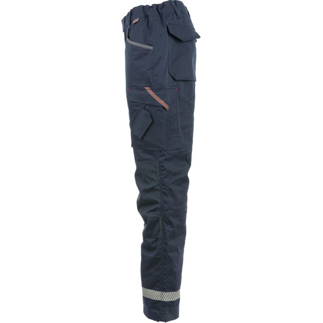 Pantalon de travail thermique Stretch X W rth MODYF bleu Taille 50