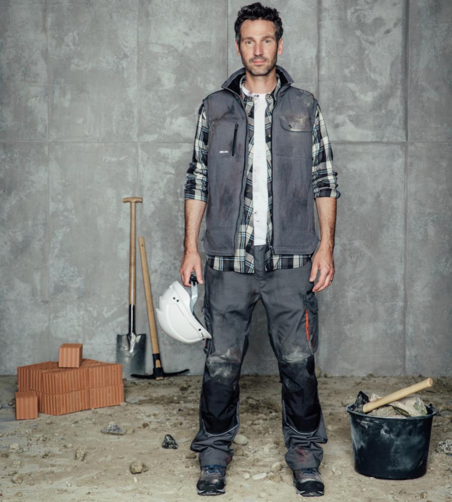 Pantalon de travail Würth MODYF Nature gris - Taille 52 | Leroy Merlin