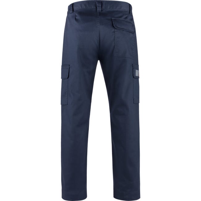 Pantalon de travail Soudeur Ignifuge EN 11611 EN 11612 Wurth MODYF marine Taille S Leroy Merlin