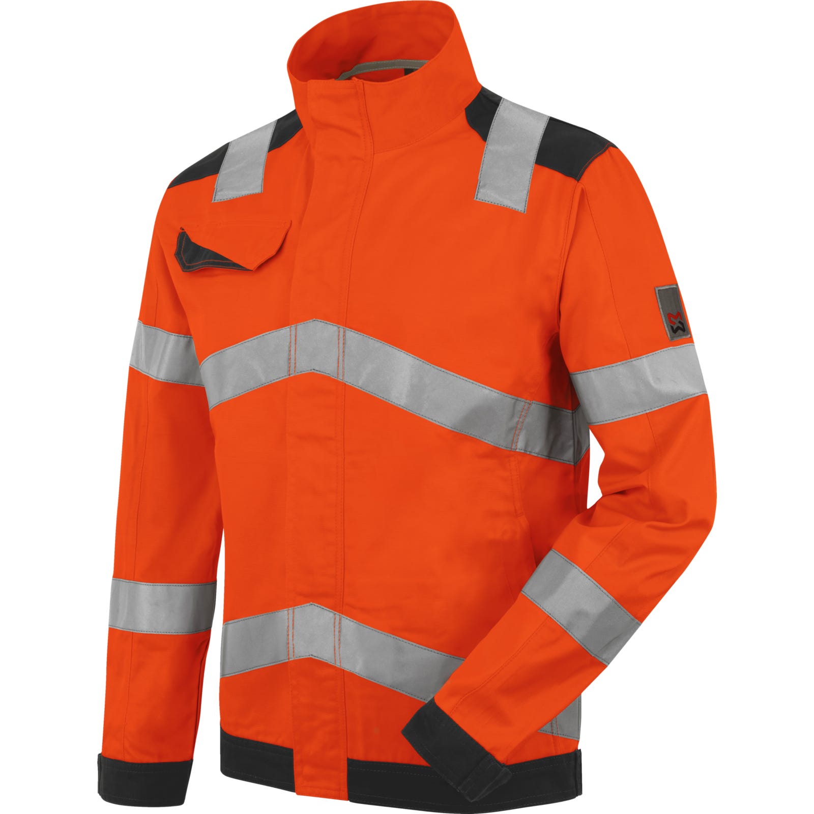 Veste de travail Fluo Industriel Haute-Visibilité Würth MODYF  Orange/Anthracite - Taille XL