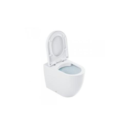 Cuvette de WC ceramique simple rimflush sortie horizontale Sanibold