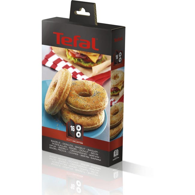 Plaque TEFAL XA801612 - bagels snack collection