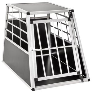 PawHut Cage de Transport Pliable pour Chiens Frome Trapézoïdale