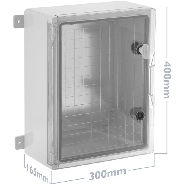 Scatola di distribuzione elettrica in plastica ABS trasparente con Scatola di distribuzione elettrica in plastica ABS trasparente con