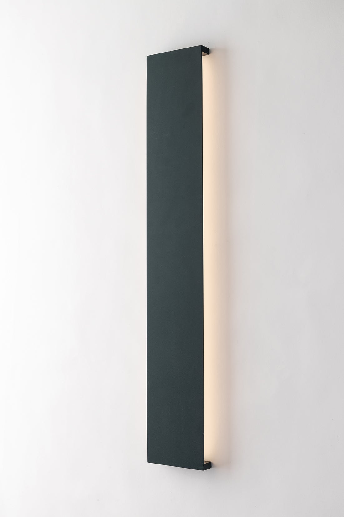 Aplique de pared de aluminio antracita ribbon 2 luces led integradas 10 w 2600 lumen 4000k (luz natural) ip65