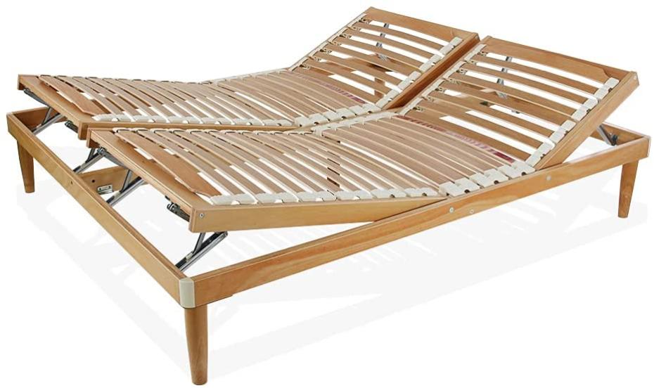 Qualydorm Rete Ortopedica Legno di Faggio 160x190 per materasso