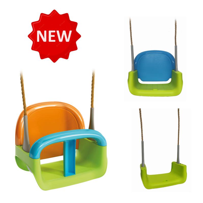Sedile Di Ricambio Per Altalena Da Giardino – Plastica, Portata 70 Kg, Rosso, Per Bambini 3+ Anni