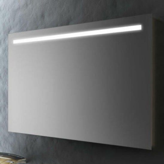 Specchio bagno 120x70 cm con striscia LED e Antiappannamento